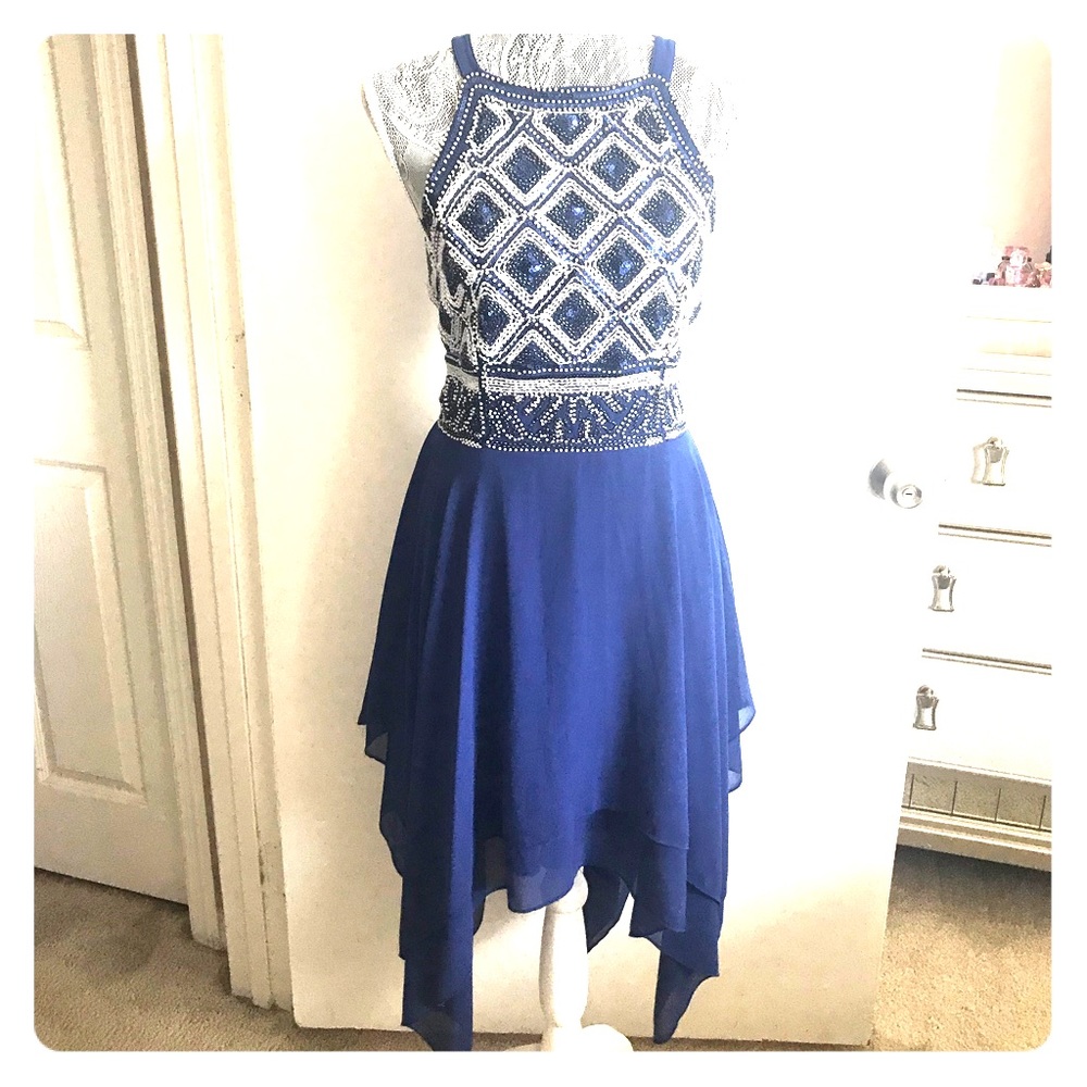 Halter sequin dress